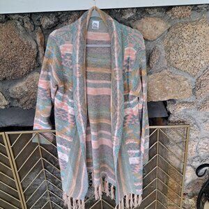 Cardigan Sweater Long with Beautiful Colors